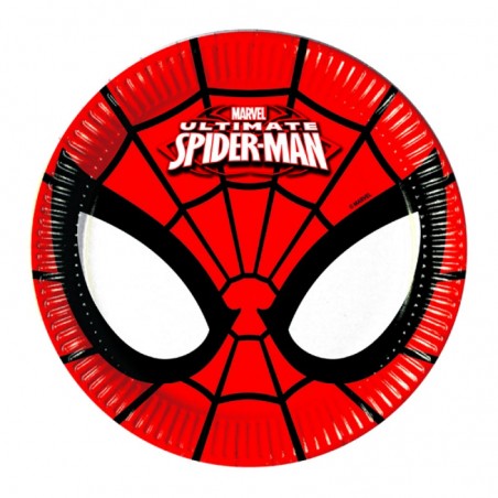 Talířky papírové Ultimate Spiderman