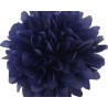  POM POMs tmavě modrá - 15cm - květina z hedvábného papíru