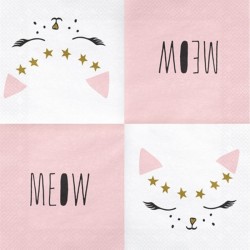 Ubrousky  Meow kočka
