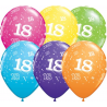 Balónek s číslem 18