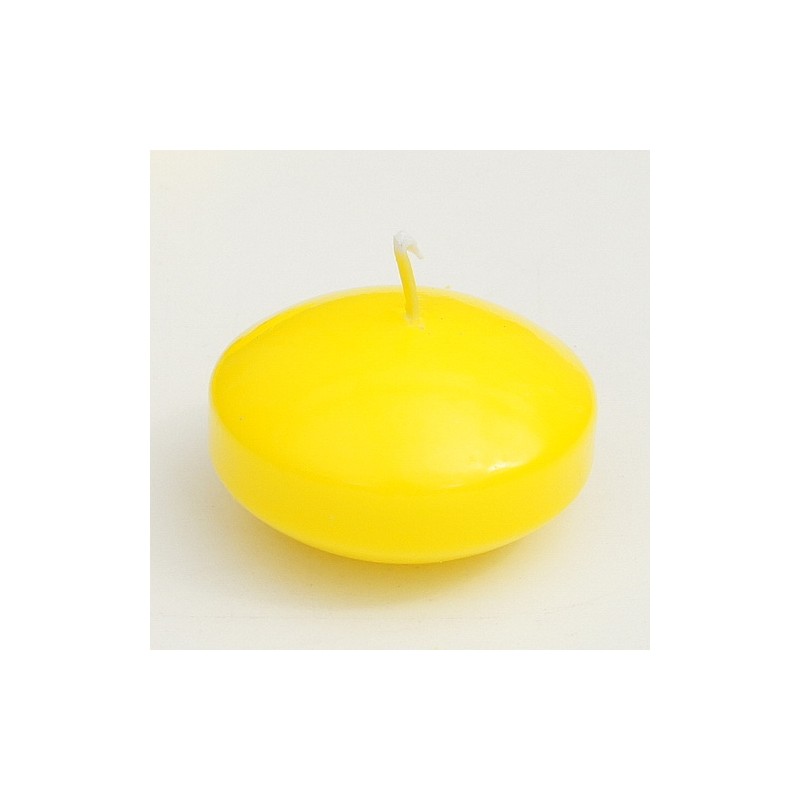 Plovoucí svíčky žluté - 6ks
