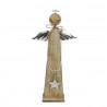 Dřevěný anděl 37cm
