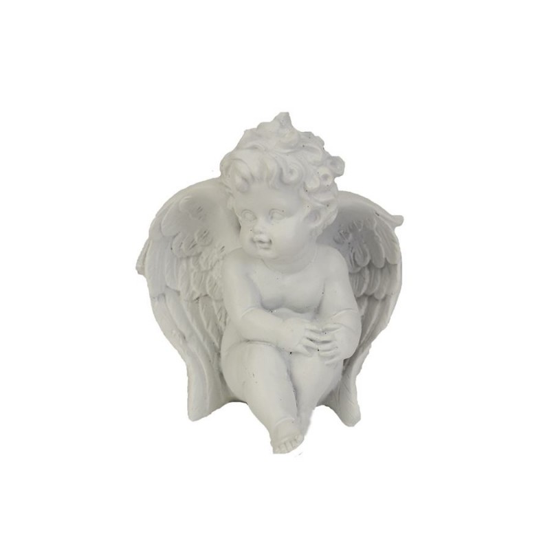 Anděl bílý chlapeček 9,5cm