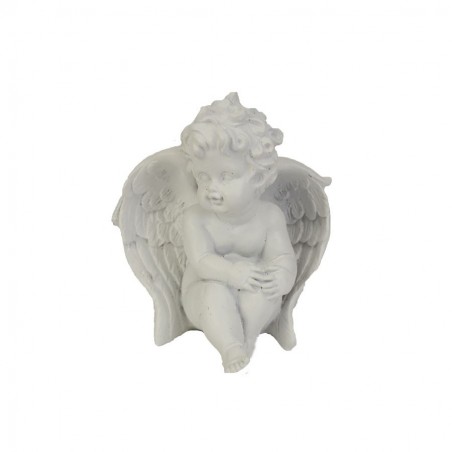 Anděl bílý chlapeček 9,5cm