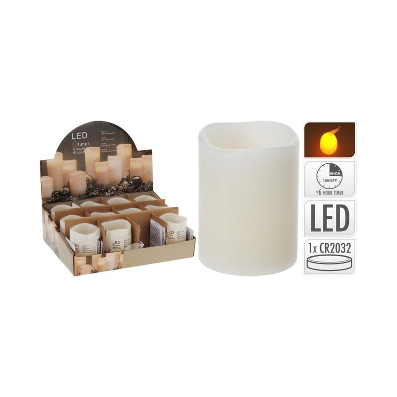 Elektrická svíčka LED s časovačem