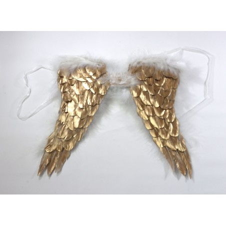 Andělská křídla zlatá 37 cm