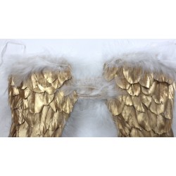 Andělská křídla zlatá 37 cm