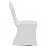 Potah na židli - bílý elastický