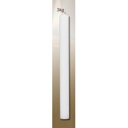 Kostelní svíce hladké dlouhé - 60-130cm