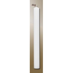 Kostelní svíce hladké dlouhé - 60-130cm