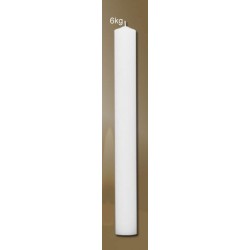Kostelní svíce hladké dlouhé - 60-130cm