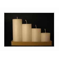 copy of Ručně dělané svíčky různé odstíny válec mat/třpyt sd4ksAdventní svíčky bílé ručně dělané