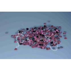Krystalky  srdíčka - Světle růžovásvětle růžová