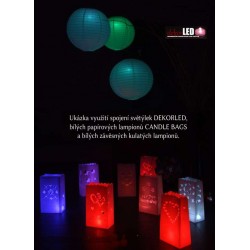 Dekorační LED světýlko DEKORLED - vodotěsné