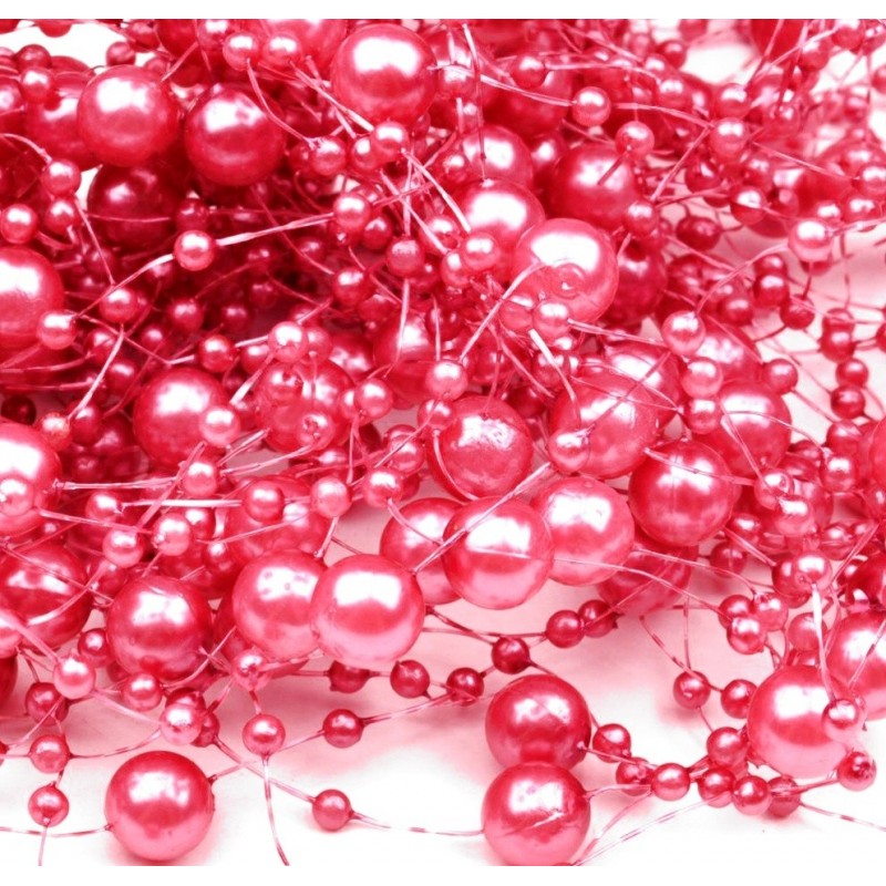 Perličky na silikonu - Růžová