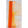 Organza-oranžová, šíře 36-40 cm