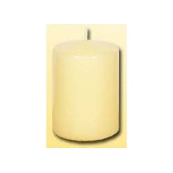 Adventní svíčky žluté odstíny 4ks - 50x100mm
