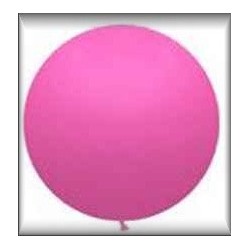 Obří balónek  "Růžová tmavá"Obří balónek  "Růžová metalická"