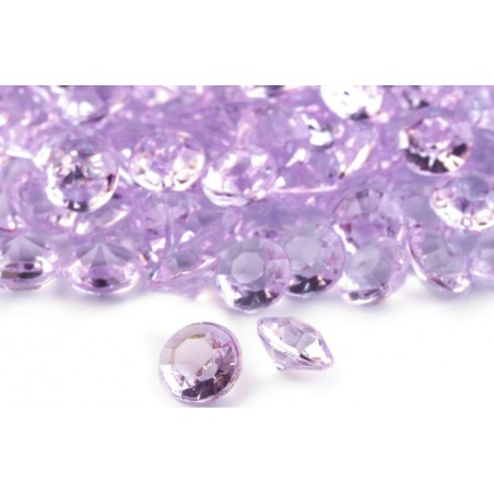 Malé diamantky 6mm - Fialová lila