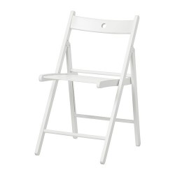 Balíček 30 kusů bílých skládacích židlíBílá skládací židle 